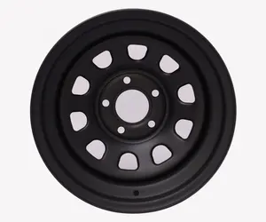 ล้อเหล็ก16นิ้ว5X114.3 -19ออฟเซ็ต5หลุม5สตั๊ดรถ Suv สีดำน้ำนมสีขาวโครเมี่ยมขอบหลังการขายรายละเอียดที่กำหนดเอง