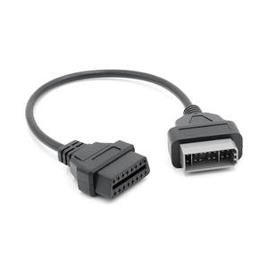 <span class=keywords><strong>Cable</strong></span> de diagnóstico OBD2 hembra, Conector de adaptador OBD2 de 14 pines a 16 Pines, <span class=keywords><strong>Cable</strong></span> de diagnóstico para coches antiguos <span class=keywords><strong>Nissan</strong></span> - Product Image 3