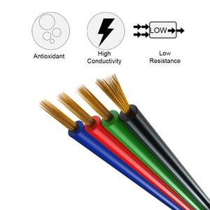 Câble de connexion 4 broches <span class=keywords><strong>BTF</strong></span> LIGHTING de 10 m (32,8 pi) pour bande LED 5050 à changement de couleur - Product Image 4