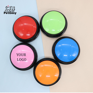 Stock Plastic Logo Printing Hund Kommunikation Aufnahme knöpfe IP67 Wasserdichtes umwelt freundliches mehrfarbiges Hunde <span class=keywords><strong>training</strong></span> - Product Image 2