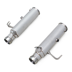 Échappement arrière Boska avec valve OEM pour McLaren Artura Spider 3.0T 2023-2025 – Tuyau d'échappement haute performance en acier inoxydable pour la course - Product Image 1