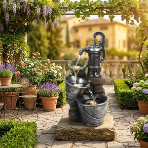 Fontana d'Acqua a <span class=keywords><strong>3</strong></span> Livelli per Esterni - Product Image 3