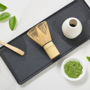 แปรงชาเซ็นทำมือจากไม้ไผ่แบบญี่ปุ่น คลาสสิก เป็นมิตรกับสิ่งแวดล้อม ออร์แกนิค พร้อมฐานวาง สำหรับชงชาเขียวมัทฉะ - Product Image 4