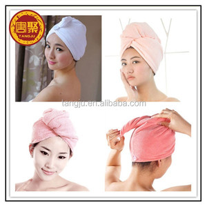 <span class=keywords><strong>Serviette</strong></span> turban pour <span class=keywords><strong>cheveux</strong></span> en microfibre <span class=keywords><strong>de</strong></span> haute qualité, super absorbante et à séchage rapide, pour le bain et le spa - Product Image 4