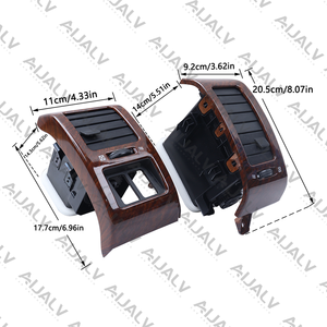 Nuevo Panel de Reemplazo para la Rejilla de Ventilación del Aire Acondicionado del Tablero Central para Nissan Patrol Y61 2004-2016, Rejilla de Ventilación Lateral - Product Image 5