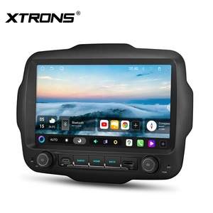 Système de navigation stéréo pour voiture Android 15 de 9 pouces 6+128 Go pour Jeep Renegade 2015-2020 QLED 4G DSP Sortie audio coaxiale BT CE-XTRONS - Product Image 4