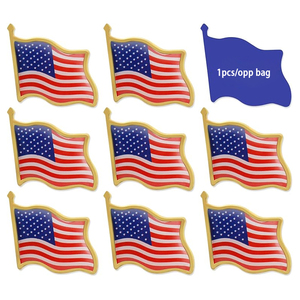 Épingles <span class=keywords><strong>de</strong></span> revers en métal personnalisées avec drapeaux du monde pour événements sportifs, vente en gros à prix réduit, fabrication OEM, pour matchs <span class=keywords><strong>de</strong></span> football - Product Image 2
