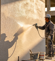 Peinture imitation pierre granit haute fidélité |   Revêtement en pierre naturelle texturée 3D pour l'extérieur des villas de luxe