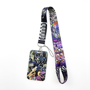 Anime Halloween Cartoon Horror Thriller Design UV-Bedrucktes Umweltfreundliches Polyester ID-Karten-Schlüssel-Telefon-Schlüsselband Großhandel Sonstiges - Product Image 6