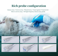 Système d'échographie Doppler couleur portable Periodmed pour cliniques vétérinaires et centres de recherche animale, conception à double écran pour le diagnostic