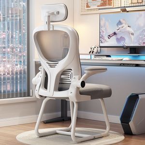 Ergonomic Office Chair With Lumbar Support And Adjustable Backrest For Home Study Gaming Use - Product Image 3