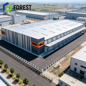 Taller con Estructura de Acero Económico en Malasia con Panel Sándwich, Edificio Modular Personalizado del Sudeste Asiático con Aislamiento de Lana de Roca - Product Image 1