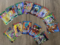 50 pièces/ensemble Dragon Goku Buu DBZ anglais recueillir personnage carte jeu carte jouer