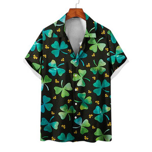Da uomo Beach Resort indossa camicie hawaiane top floreali estivi camicetta a righe colorate con stampa di frutta camicia Casual - Product Image 3