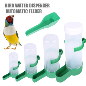 Trasporto di goccia uccello bevitore d'acqua alimentatore irrigatore <span class=keywords><strong>con</strong></span> Clip Pet uccello bevitore forniture Dispenser <span class=keywords><strong>bottiglia</strong></span> bere ciotole per animali domestici - Product Image 1