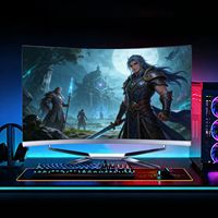 PC Todo en Uno para Negocios/Juegos con AMD 7/Intel Core I7, Win11, RTX 2060, Panel IPS/VA, 8/16/32GB DDR, SSD+HDD, Ryzen AI Max 395, Enchufe EU/UK