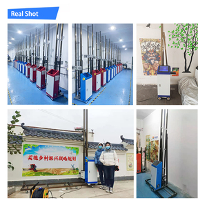 Máy In Tường Nghệ Thuật Tranh Tường Mới Máy In Tường HD Dọc Có Đường Ray Và Bánh Xe Cho Nền Tường Nghệ Thuật Làm Việc Chất Lượng Cao - Product Image 3