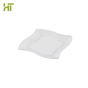 Plaque rectangulaire en plastique jetable de qualité supérieure pour les mariages et les fêtes - Product Image 3