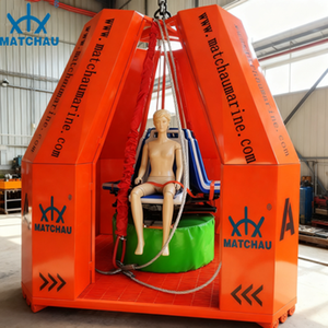 ตะกร้าลอยน้ำแบบกบสำหรับ 4 6 10 คน แพลตฟอร์มลอยน้ำคุณภาพสูง อุปกรณ์ช่วยชีวิตทางทะเล - Product Image 2