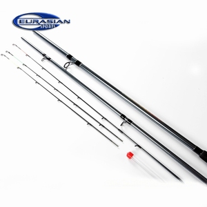 قصبة صيد من الألياف الزجاجية، بسعر مخفض بالجملة، قصبة صيد متوسطة الحركة بـ 3+3 أطراف، 100 جرام 3.9 متر من مصنع ويهاي لقصبات الصيد - Product Image 1