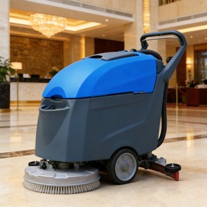 New Heavy Duty High Efficiency Self-Propelled <b>Walk</b> Behind Industrial Floor Scrubber <b>Machine</b> Floor - Product Image 4