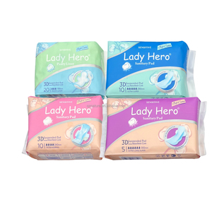 Servilletas sanitarias de algodón orgánico a precio de fábrica, almohadillas de maternidad transpirables femeninas desechables absorbentes para mujer - Product Image 6