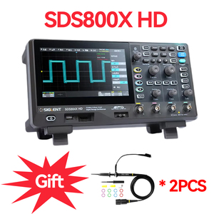 SDS802XHD/SDS804XHD/SDS812XHD/SDS814XHD/SDS822XHD/SDS824XHD 디지털 스토리지 오실로스코프 12비트 2G 샘플링 2채널-4채널 70M-200M - Product Image 2
