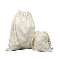 À la mode Vintage Rock bijoux emballage réutilisable écologique coton mousseline cordon pochette sac sacs à poussière pour le printemps/été