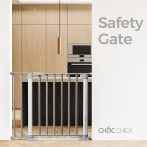 Barrière de sécurité pour bébé Barrière montée sous <span class=keywords><strong>pression</strong></span> réglable à fermeture automatique pour escaliers Portes Maison Barrière de sécurité pour enfants - Product Image 2