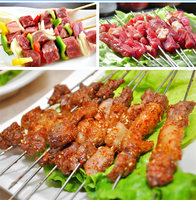 Machine à brochettes, machine à satay / machine à brochettes de kebab manuelle pour barbecue / machine à brochettes de poulet shish kebab