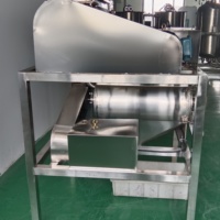 Roestvrijstalen Grote Longan Mango Gele Perzik Dubbele Kanaal Zaadloze En Nucleated Pulping Machine Voor Het Scheiden Van Steenpulp