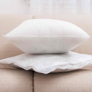 20x20 <span class=keywords><strong>Oreiller</strong></span> Insert Hypoallergénique Doux <span class=keywords><strong>Oreiller</strong></span> Insert Farces Blanc Coussin Fille - Product Image 2