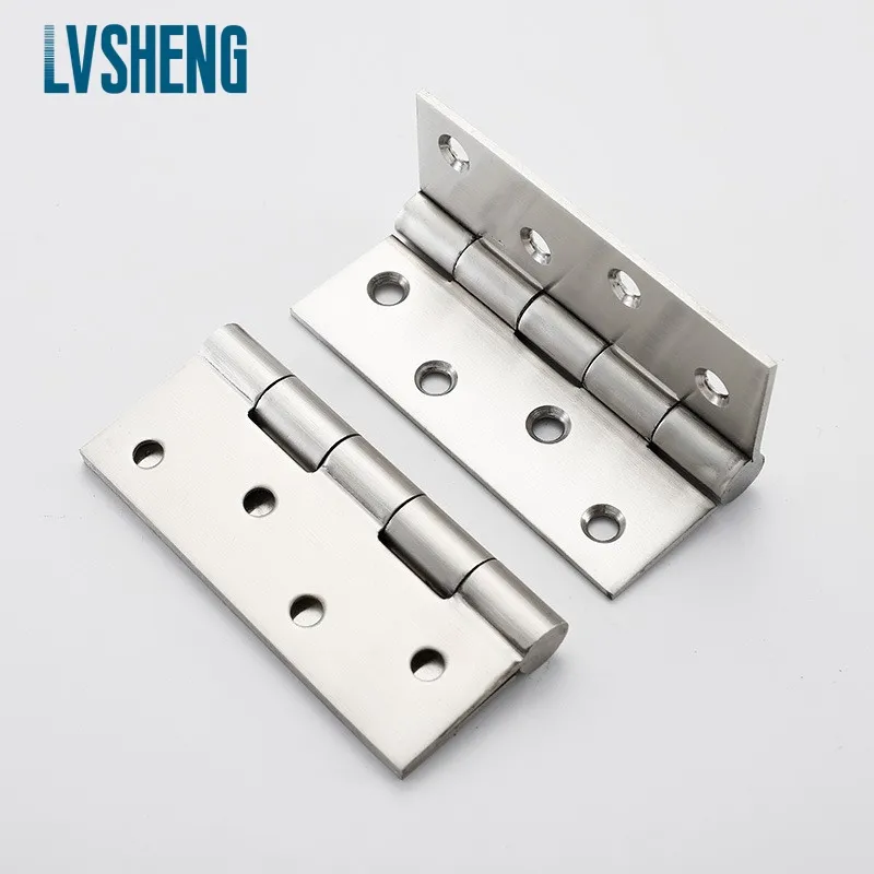LvSheng cerniere per porte in acciaio inossidabile 201 di alta qualità 4 pollici 4*3*3mm accessori per mobili