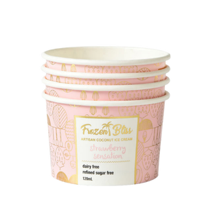 Low MOQ Customized logo Paper <b>Cup</b> for Ice Cream,dessert Bowl with Lid,ice Cream <b>Cup</b> with Lid - Product Image 3