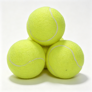 Pelotas de tenis para cancha de arcilla, resistentes al polvo, de rebote lento, para jugar en cancha de arcilla, pelotas de tenis de calidad para torneos. - Product Image 1