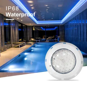 PAR56 पूल लाइट रिप्लेसमेंट वॉटरप्रूफ IP68 अंडरवाटर 12V AC वॉल माउंटेड कलर चेंजिंग रिमोट कंट्रोल RGB लूसेस पैरा पिसीना