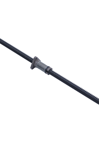 Changxin de Alta Precisión 45 # Tornillos Trapezoidales de Acero, Rosca Laminada, Tratamiento de Ennegrecimiento, Tuercas de Nylon, 10-40cm - Product Image 4