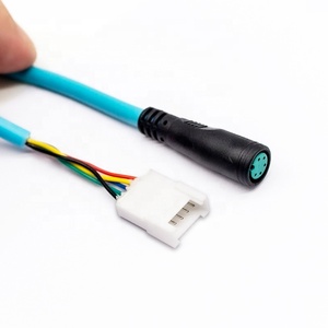 Elektrische Fiets Ip67 Waterdicht M6 M7 M8 Mini Cirkelvormige Connector Mannelijke Vrouwelijke 3 6 2 4 5 8pin E-Bike Waterdichte Voedingskabel - Product Image 1
