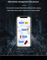 Traqueur de voiture GPS d'installation gratuite avec détection d'état OBD et localisateur de défauts 4G LTE Network PC Track View