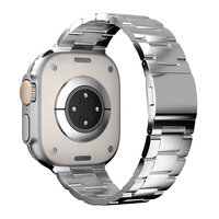Bracelet de montre Keepwin en acier inoxydable amélioré avec fermoir magnétique pour iWatch SE 9 8 7 6 5 4 3