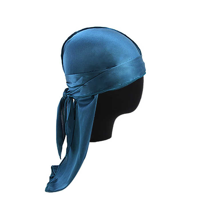 Silk Durag Long Tail, Bandana Pirate Durag, Durag Cap Men