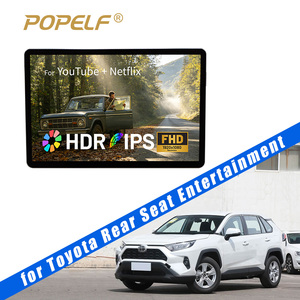 Moniteur d'appuie-tête de voiture HD 13,3 pouces, écran tactile 8 cœurs, double WiFi BT, système multimédia pour sièges arrière, TV universelle pour voitures électriques BYD - Product Image 1