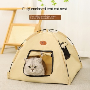 New Cat Nest Pet Tent for Four Seasons Universal <strong>Heat</strong> Dissipation Ventilation Outdoor <strong>Kennel</strong> for Spring Closed Warm Shelter <strong>Dogs</strong> - Product Image 6