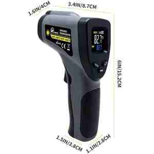 Nhiệt độ cao kỹ thuật số hồng ngoại LCD hiển thị nhiệt kế nhà bếp không tiếp xúc lò nhựa nấu ăn nhiệt độ cụ - Product Image 5