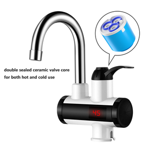 <span class=keywords><strong>Chauffe</strong></span>-<span class=keywords><strong>eau</strong></span> thermoélectrique rapide avec affichage numérique LED Robinet de cuisine instantané 3s - Product Image 4