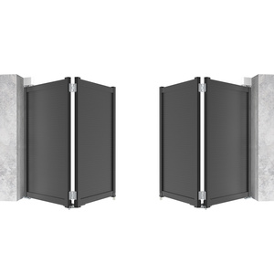 Charnières pivotantes en acier robustes et réglables Jujiang pour portails battants sur roulement - Product Image 3