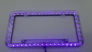 Éclairage de plaque d'immatriculation <span class=keywords><strong>LED</strong></span> ultra-lumineux pour véhicules américains, matériau PC ABS, haute durabilité et résistance aux intempéries - Product Image 5