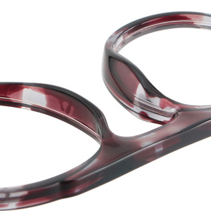 Vòng Kính mắt <span class=keywords><strong>Frames</strong></span> New phong cách kính mắt phụ nữ 2025 Vintage kính người đàn ông kính mắt <span class=keywords><strong>Frames</strong></span> Acetate Kính - Product Image 3