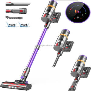 9000PA nuevo <span class=keywords><strong>tipo</strong></span> LED faro inalámbrico <span class=keywords><strong>escoba</strong></span> eléctrica <span class=keywords><strong>aspiradora</strong></span> filtro HEPA sin bolsa para uso doméstico y Hotel con enchufe de EE. UU. - Product Image 5