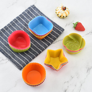 <span class=keywords><strong>Moule</strong></span> <span class=keywords><strong>à</strong></span> gâteau en silicone pour muffins, petits moules <span class=keywords><strong>à</strong></span> muffins, outils de cuisson pour bricolage - Product Image 6